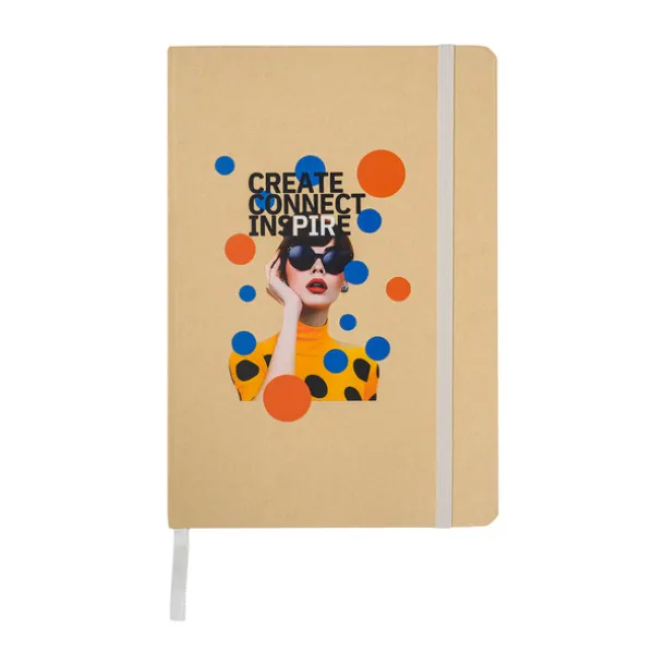 SIMPLY notes s kvadratićima, A5 Bijela