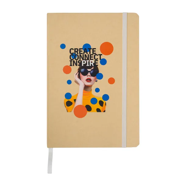 SIMPLY notes s kvadratićima, A5 Bijela