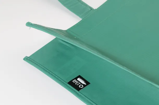 Laster shopping bag Green