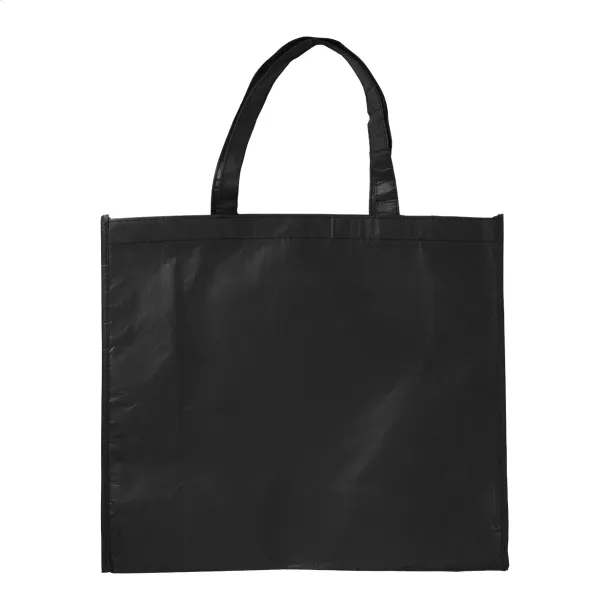 Laster shopping bag Black