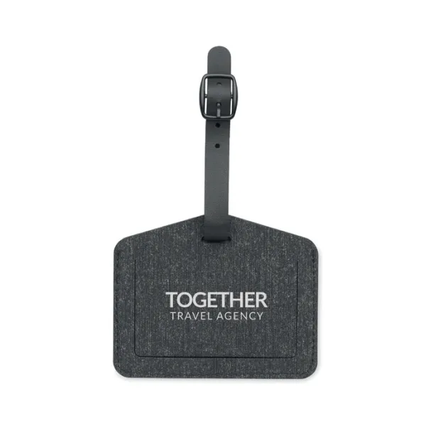 TAGSMART Anti-loss finder luggage tag Black