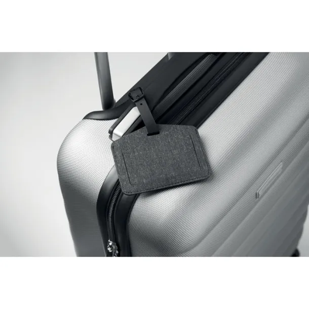 TAGSMART Anti-loss finder luggage tag Black