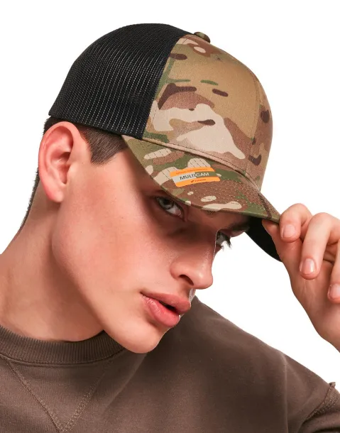Multicam®Trucker retro kamuflažna šilterica - 6 panela - Flexfit