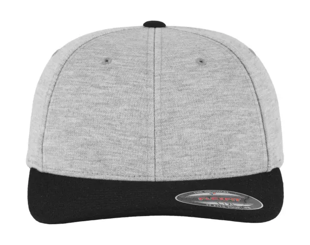 Flexfit Double Jersey 2-Tone - Flexfit Siva Black