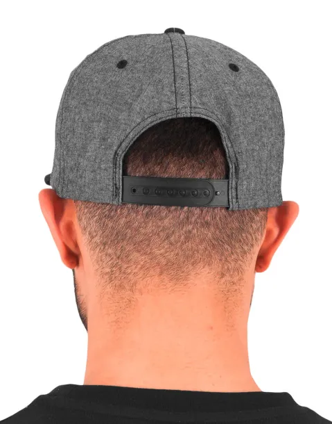  Chambray-Suede Snapback - Flexfit