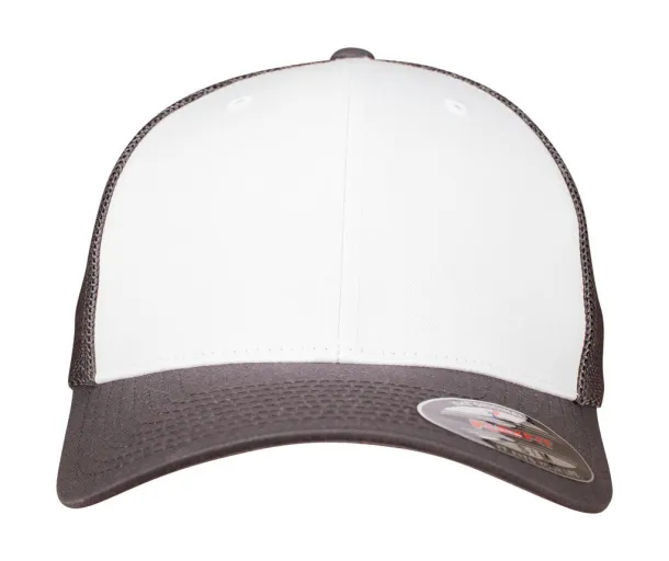 Flexfit Mesh Colored Front - Flexfit Tamno siva Bijela