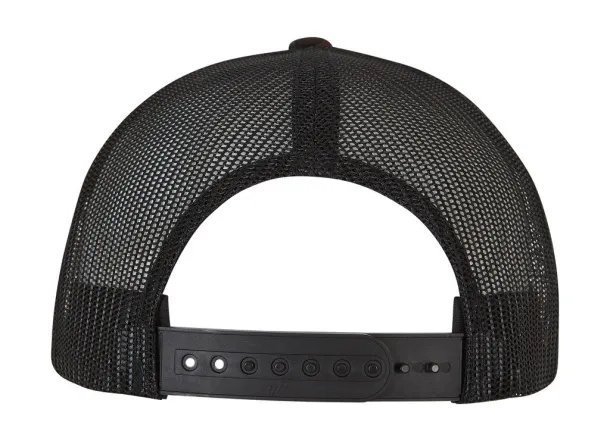  Retro kamuflažna trucker šilterica - 6 panela - Flexfit