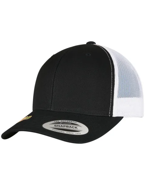  Klasična reciklirana dvobojna retro trucker šilterica - 6 panela - Flexfit
