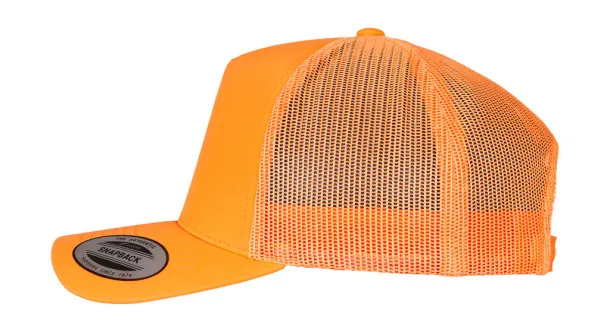  Neonska retro trucker šilterica - 5 panela - Flexfit