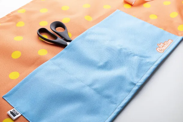 CreaChef Serve personalizirana  pregača za konobare od RPET-a Bijela