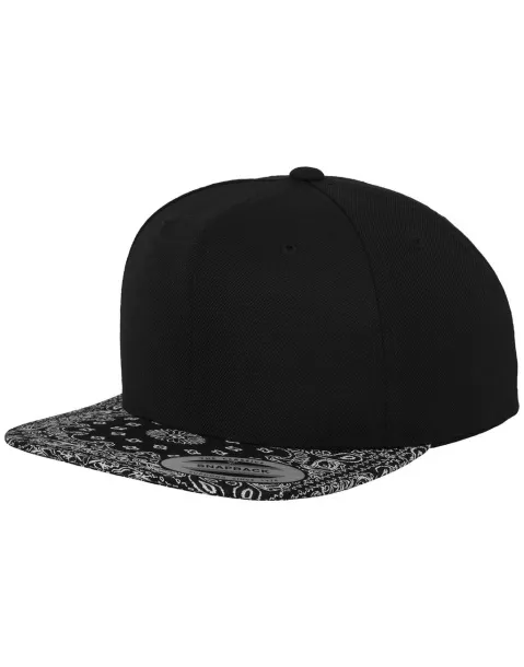  Snapback šilterica s bandana uzorkom - 6 panela - Flexfit
