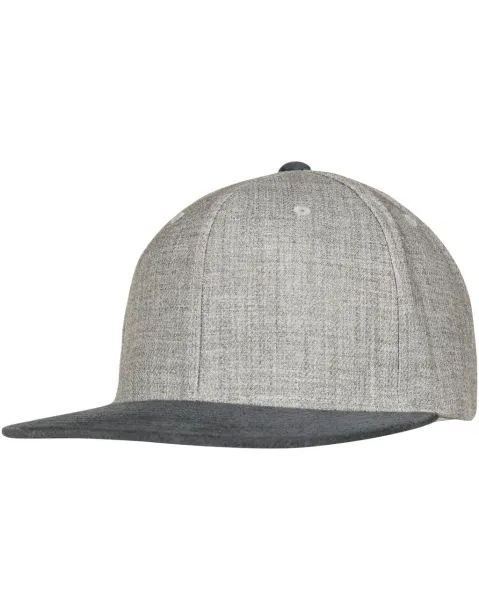  Melange velour snapback šilterica - 6 panela - Flexfit