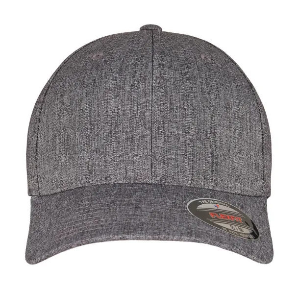 Flexfit šilterica - 6 panela - Flexfit Melange Dark Grey