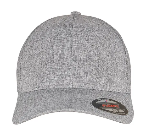 Flexfit šilterica - 6 panela - Flexfit Melange Grey