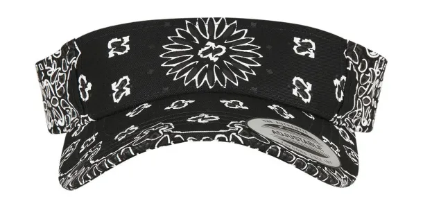  Visor Bandana Print - Flexfit Black