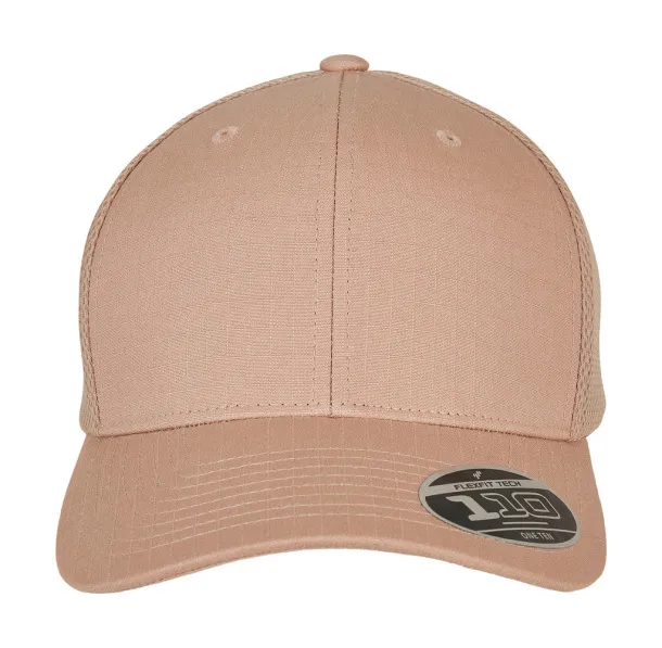  110 Flexfit Ripstop Mesh Cap - Flexfit Khaki