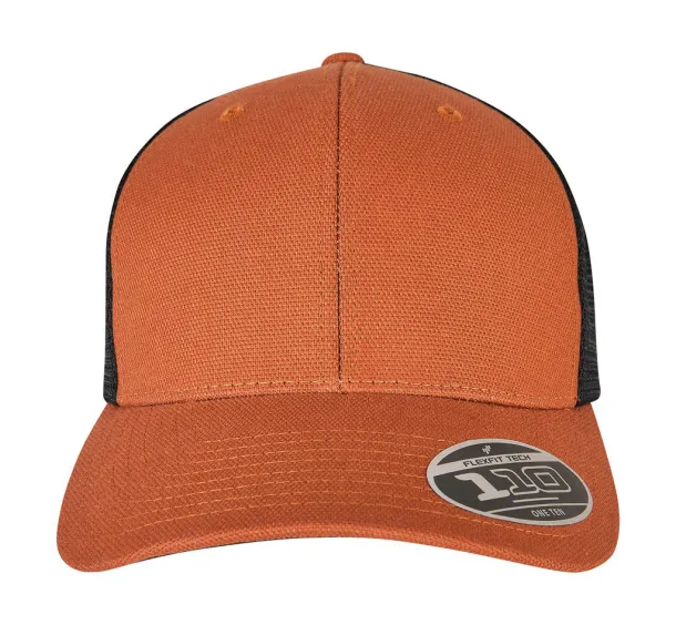  110 Structured Canvas Trucker - Flexfit Toffee Black