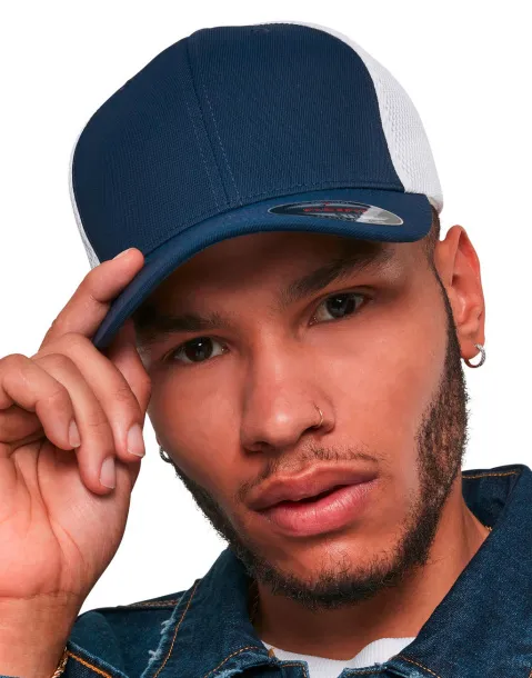 Flexfit dvobojna mrežasta šilterica - 6 panela - Flexfit