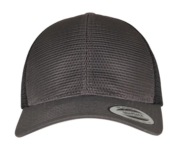  360° Omnimesh 2-Tone Cap - Flexfit Charcoal Black