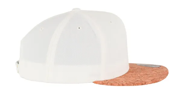  Snapback šilterica s vizirom od pluta - 6 panela - Flexfit