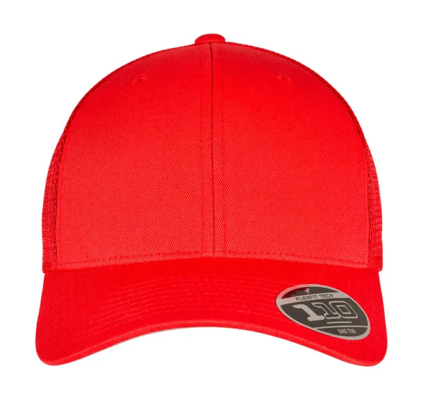  110 Mesh Cap - Flexfit Crvena