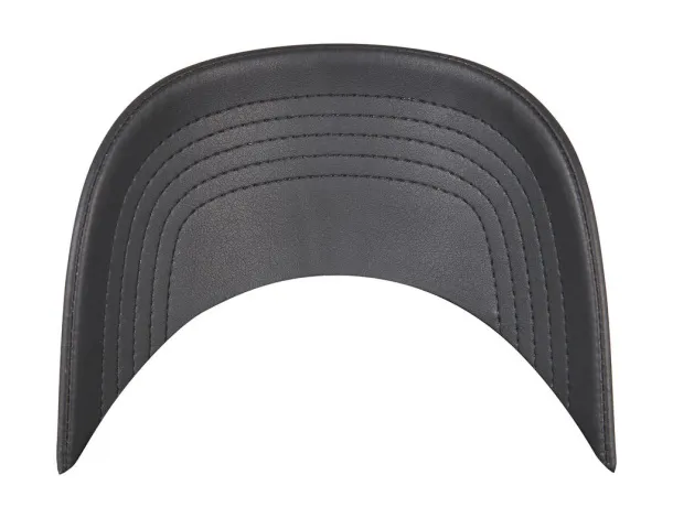  Synthetic Leather Alpha Shape Dad Cap - Flexfit