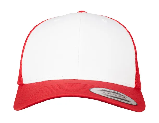  Retro Trucker Colored Front - Classics Crvena Bijela
