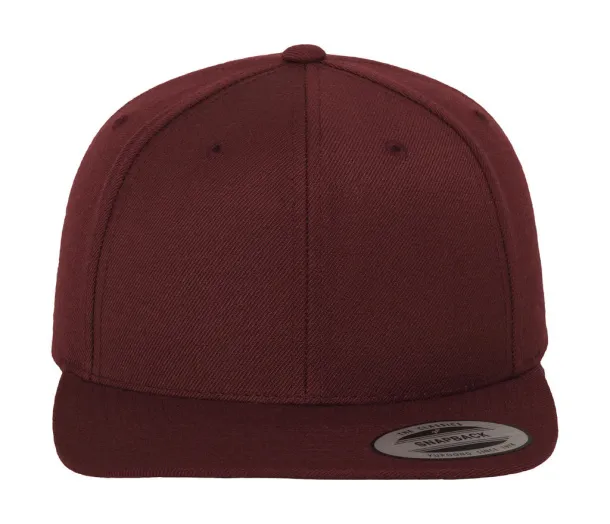  klasična snapback kapa šilterica za djecu - 6 panela - Classics Maroon