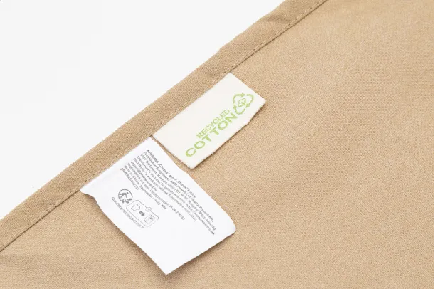 Chepex recycled cotton apron Natural