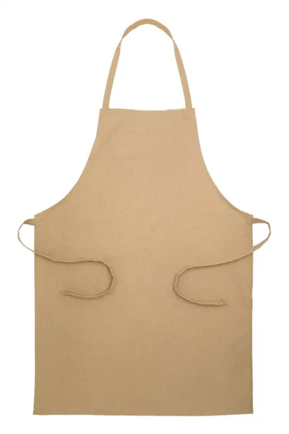 Chepex recycled cotton apron Natural