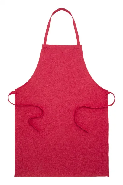 Chepex recycled cotton apron Red