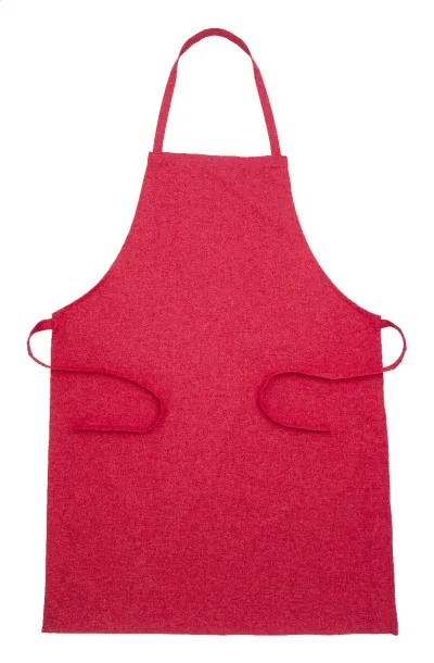 Chepex recycled cotton apron Red