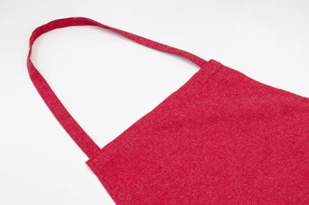 Chepex recycled cotton apron Red