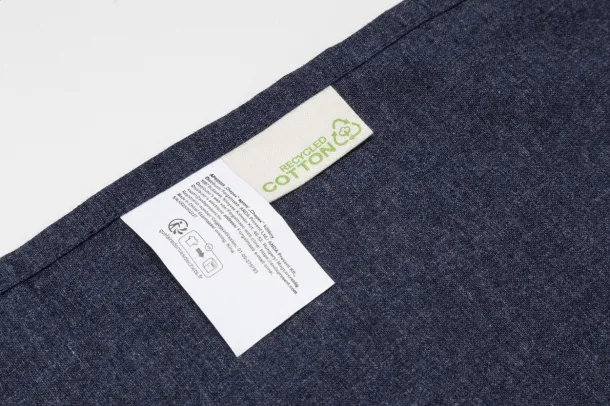 Chepex recycled cotton apron Dark blue
