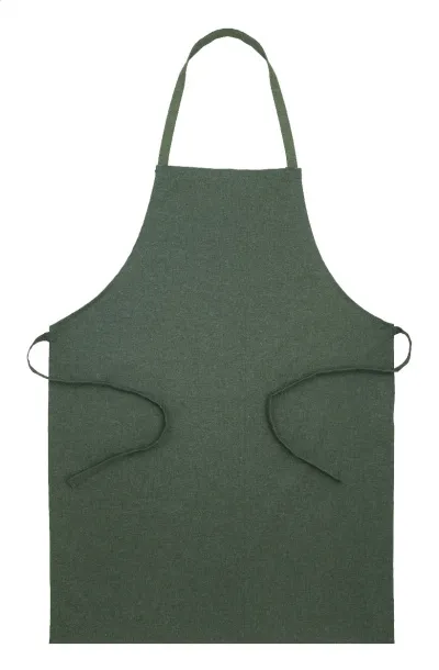Chepex recycled cotton apron Green