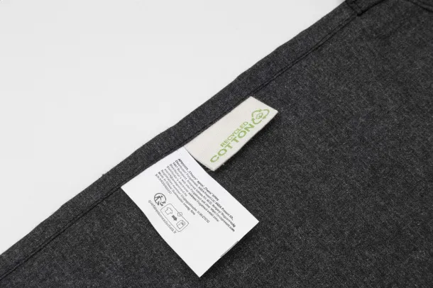 Chepex recycled cotton apron Black