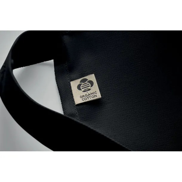 GAMMA Organic cotton apron 240 gr/m² Black