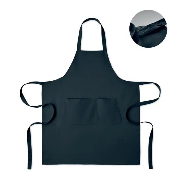 GAMMA Organic cotton apron 240 gr/m² Blue