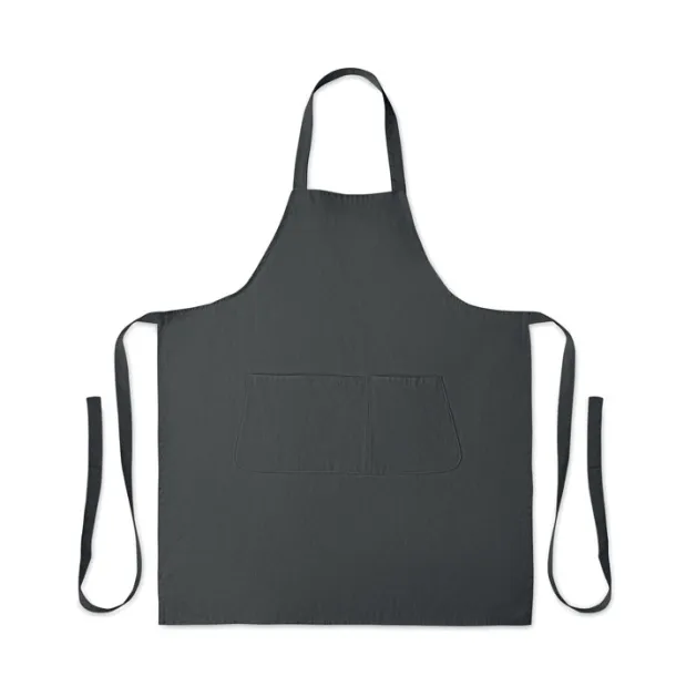 GAMMA Organic cotton apron 240 gr/m² stone grey