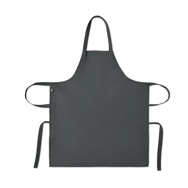 GAMMA Organic cotton apron 240 gr/m² stone grey