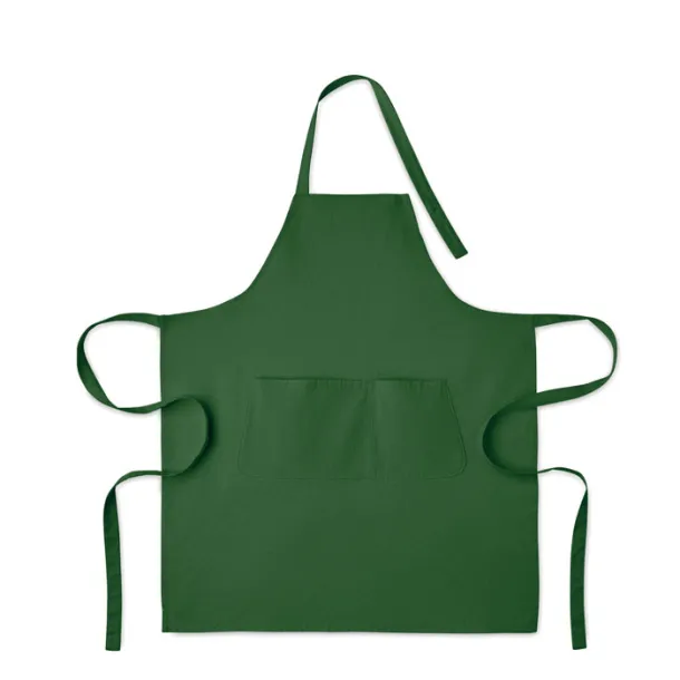 GAMMA Organic cotton apron 240 gr/m² Dark green