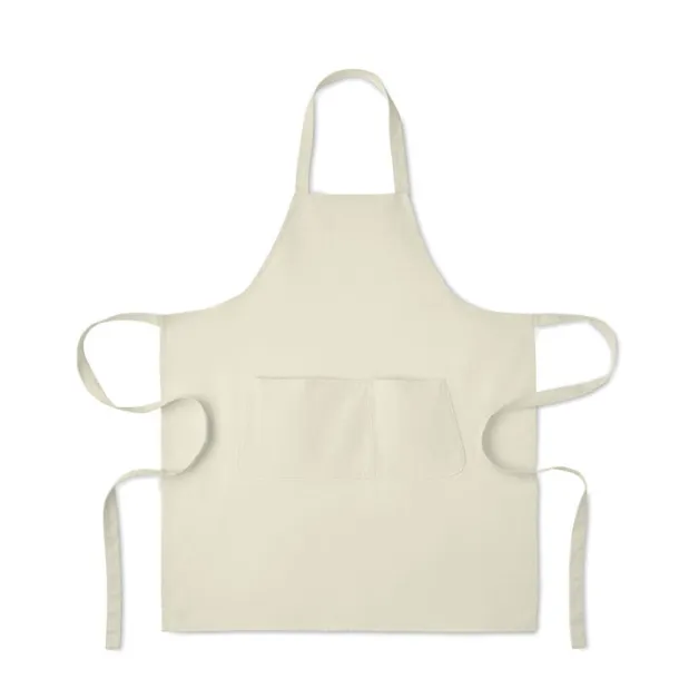 GAMMA Organic cotton apron 240 gr/m² off white