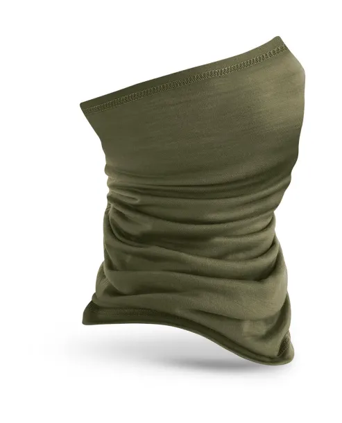  Grijač za vrat od merino vune - Beechfield Military Green