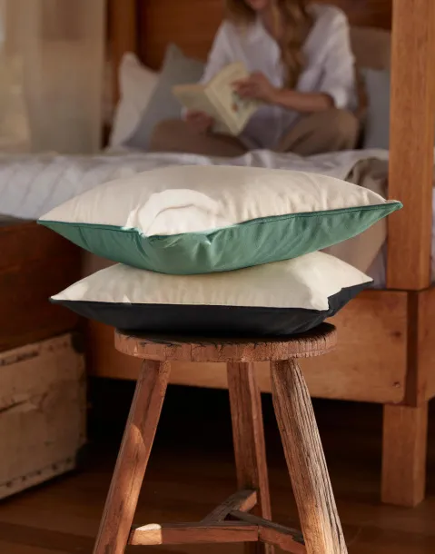 Fairtrade Pamučna navlaka za jastuk s uokvirenim rubom - Westford Mill