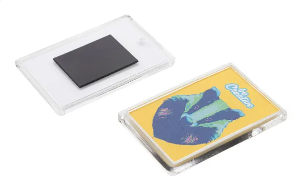 PrintMag Rect fridge magnet White