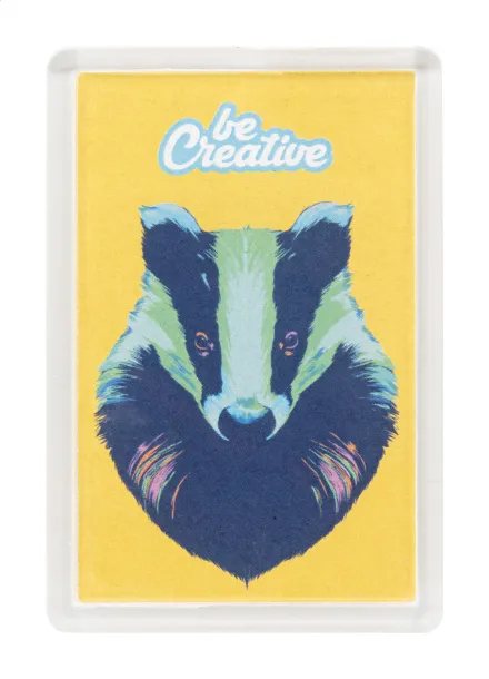 PrintMag Rect fridge magnet White