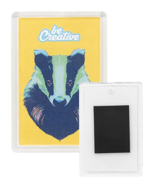 PrintMag Rect fridge magnet White