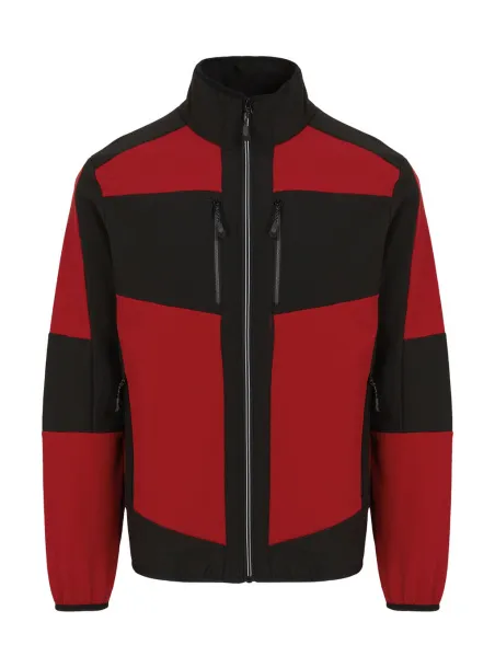 E-Volve dvoslojna softshell jakna - Regatta Professional Klasična crvena Crna