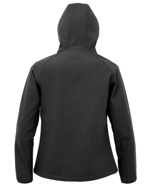  Women's Recycled 3-Layer Hooded Softshell - Result Recycled