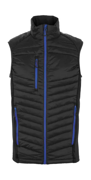 Navigate Men's Hybrid Bodwarmer - Regatta Professional Black New Royal